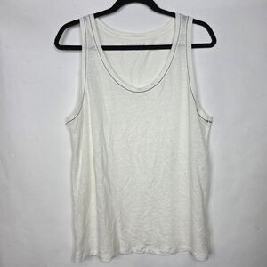 Majestic Filatures 100% linen basic Tank top